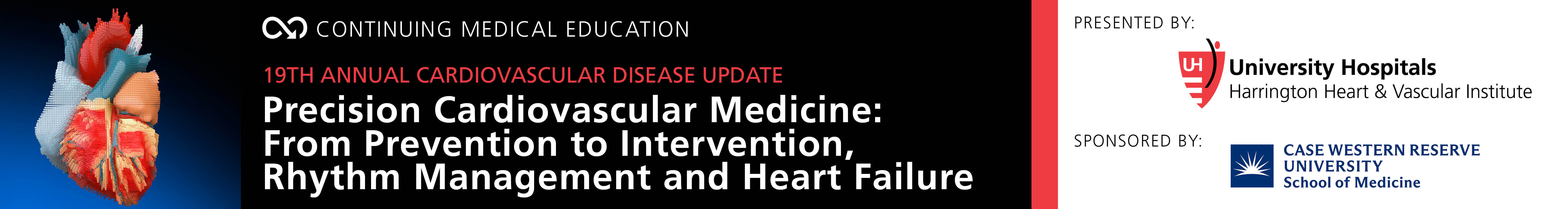 19th Annual Cardiovascular Disease Update Banner